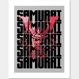 Samurai II - Samurai Warrior - Ronin Samurai - Samurai Oni Mask - Japan Japanese Posters and Art